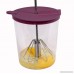 Stainless Steel Push-down Whisk with Mixer Jar - B00X4PYL8U